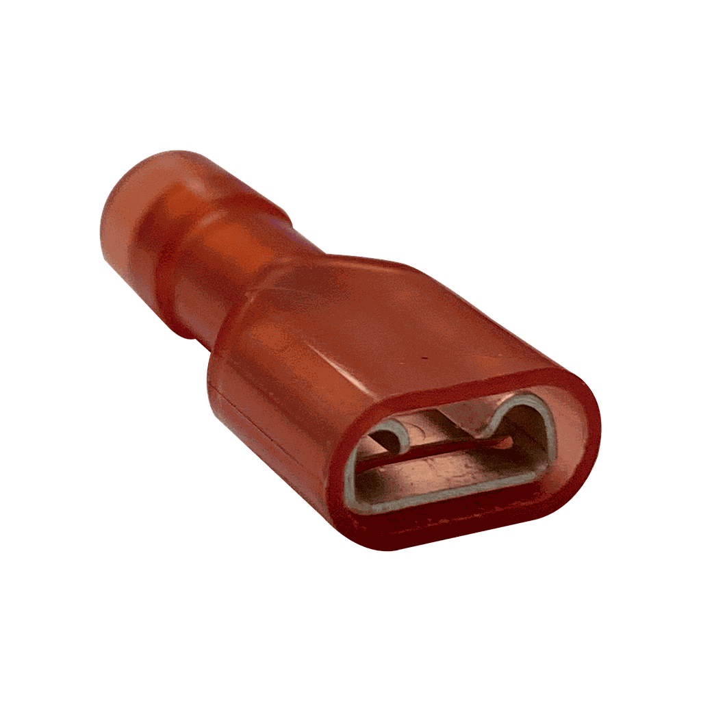 Conector hembra aislado rojo 22-16