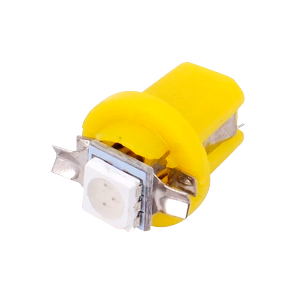 LED 5050 AMARILLO SOCKET B8.5D