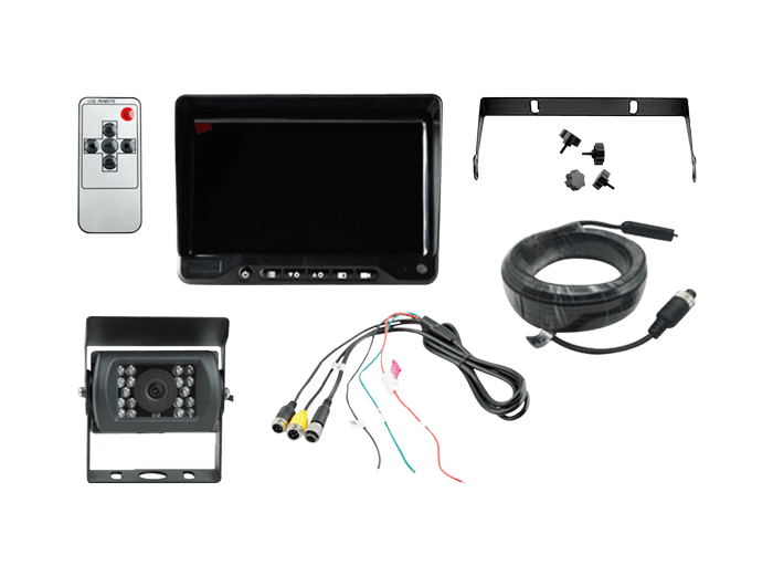 KIT DE SENSORES + CAMARA Y MONITOR, "VEHICULOS PESADOS "