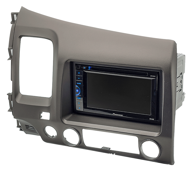 KIT HONDA CIVIC SEDAN 2007-11 (Left wheel/Grey)  2-DIN