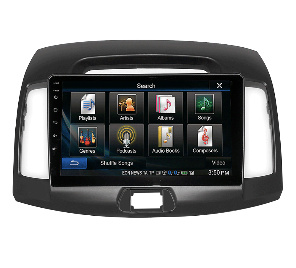 KIT 9 PULGADA HYUNDAI ELANTRA YUEDONG 2008-10