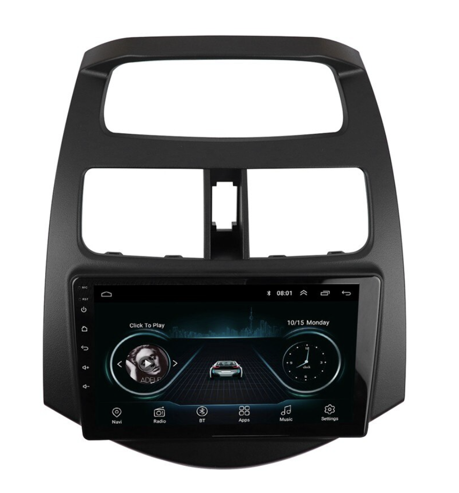 KIT 9 PULGADA CHEVROLET SPARK, BEAT 2015+