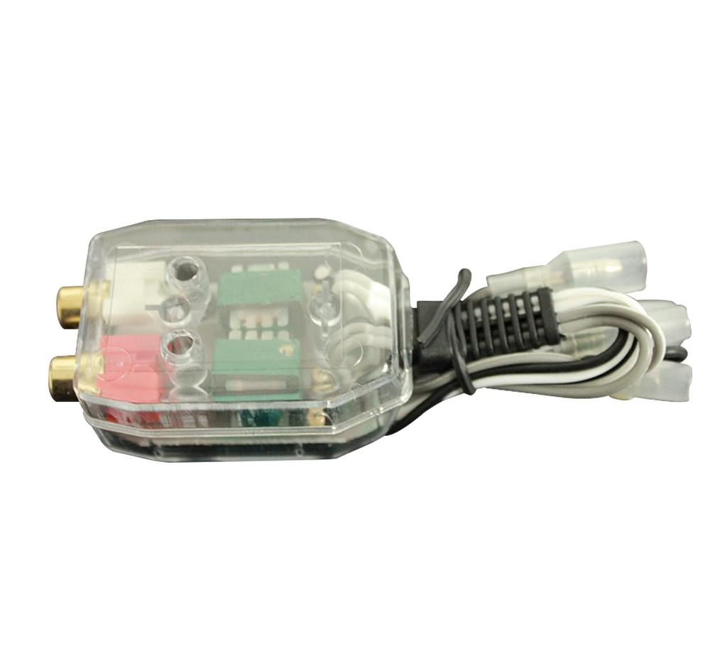 CONVERTIDOR LEVEL AUDIO ALTAS A BAJAS