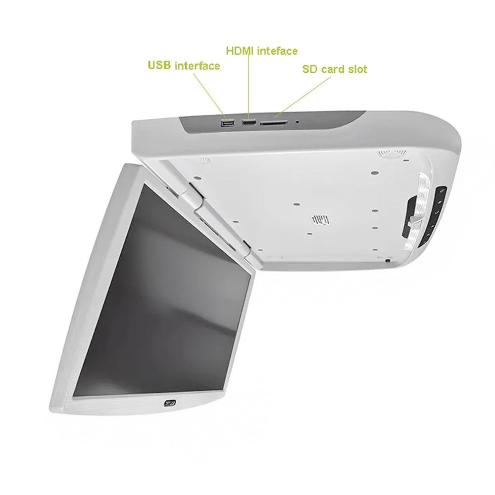 PANTALLA DE TECHO ANDROID 12.1" IPS, 2G+16G, ANDROID 9.0 MOTORIZADA