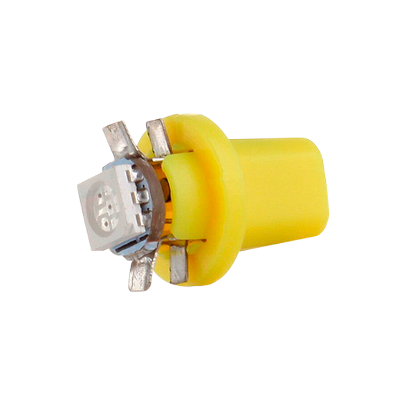 LED 5050 AMARILLO SOCKET B8.5D
