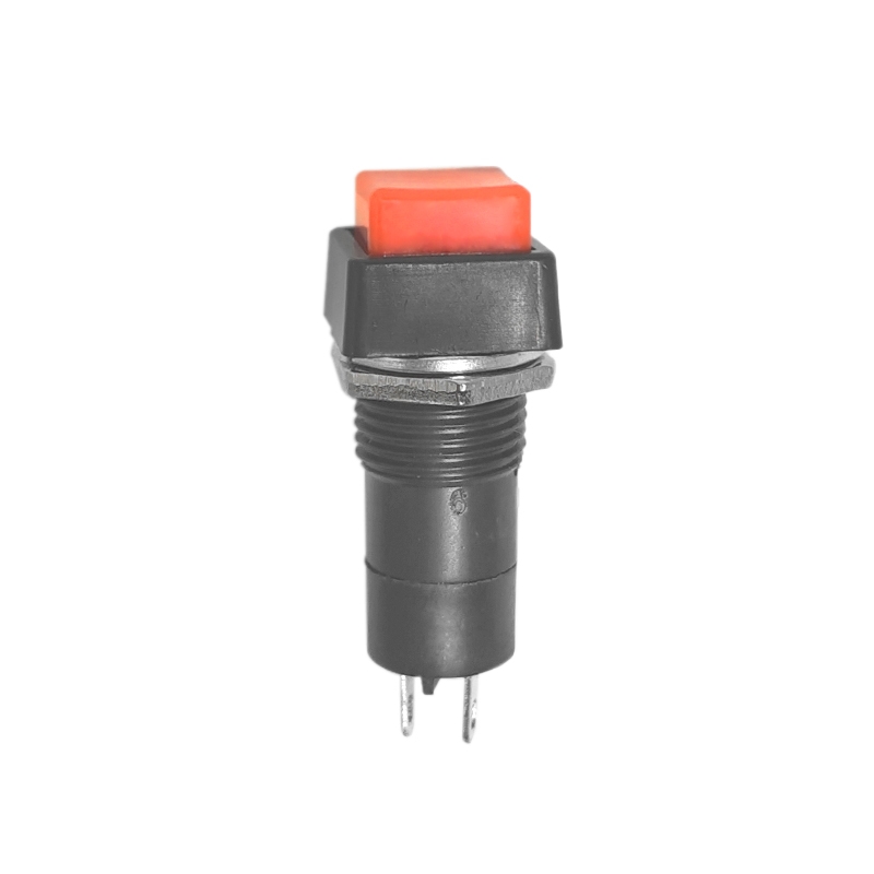 SWITCH CUADRADO ROJO TIPO PULS