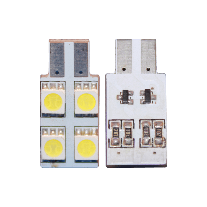 LUZ LED T10-4SMD5050 PLANA