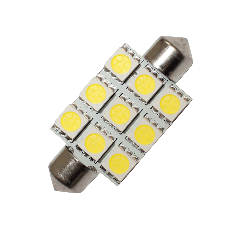 LUZ LED / FEESTON 41MM / 9 LED 5050