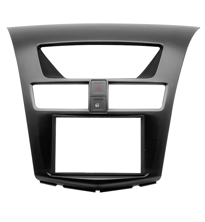 KIT MAZDA BT-50 2012+  2- DIN (interruptor de peligro y botones de bloqueo)