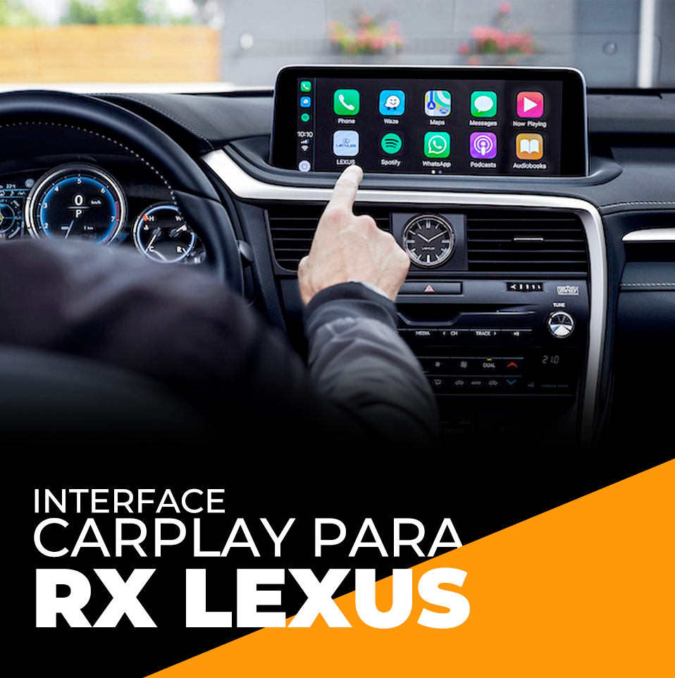 INTERFACE CARPLAY PARA RX LEXUS