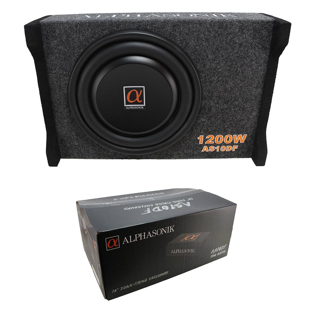 Subwoofer 10&quot;  CAJA PORTEADA ALPHASONIK