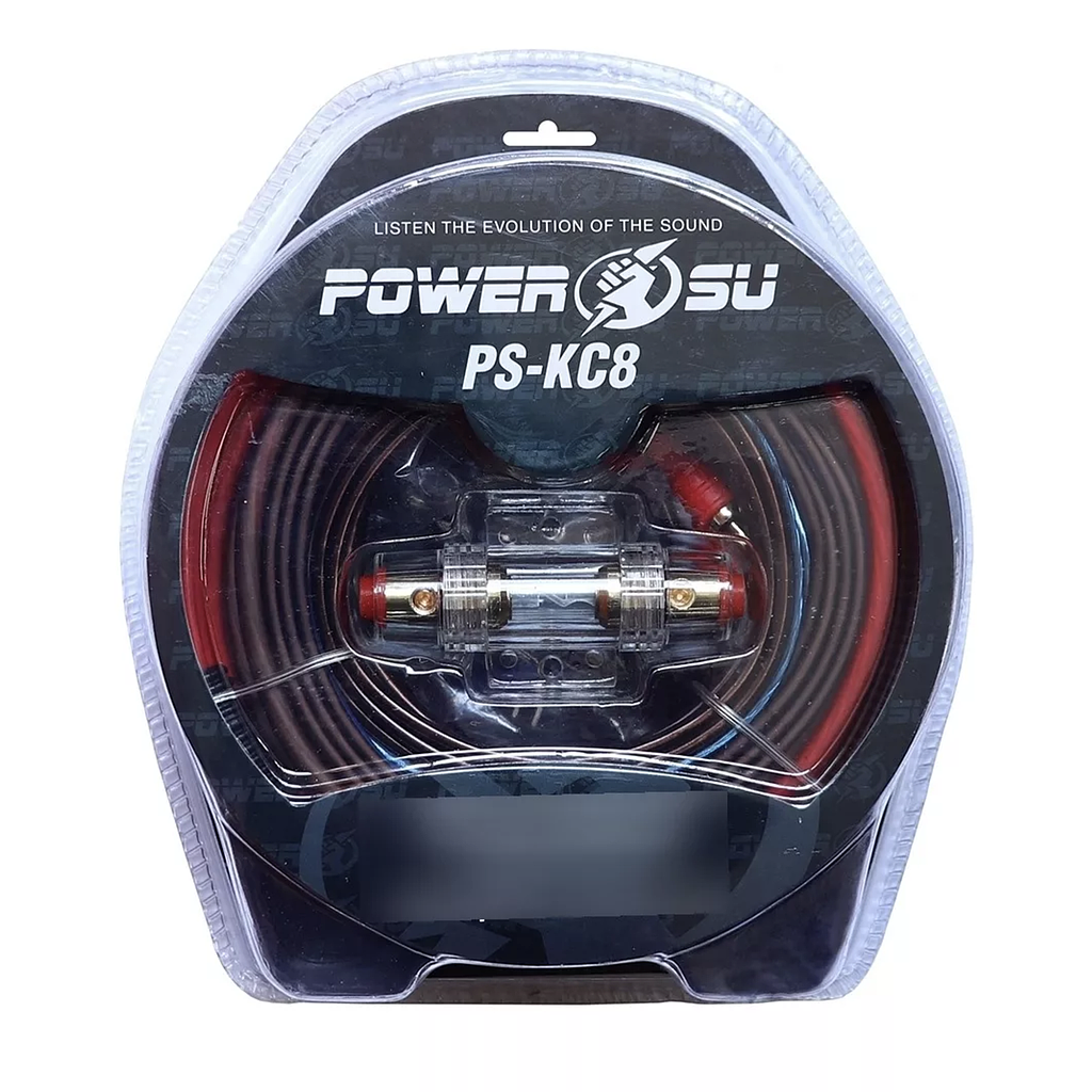 KIT DE CABLE DE INSTALACION 8GA POWER
