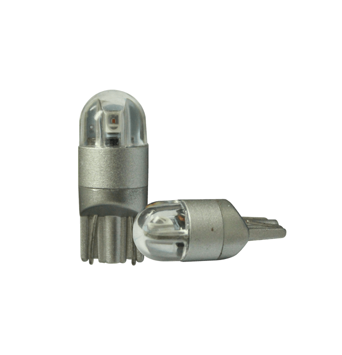 LAMPARA T10 2 LED COLOR