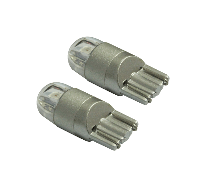 LAMPARA T10 2 LED COLOR