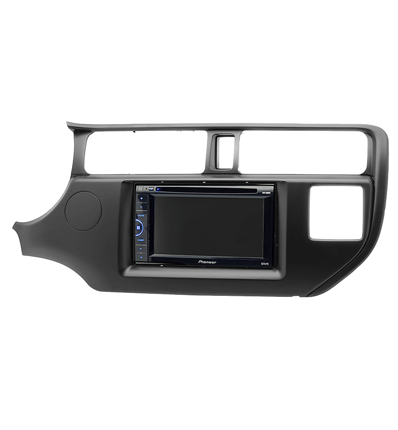 KIT KIA RIO 2-DIN (UB), K3, PRIDE 2011-15 (without SRS/left wheel)