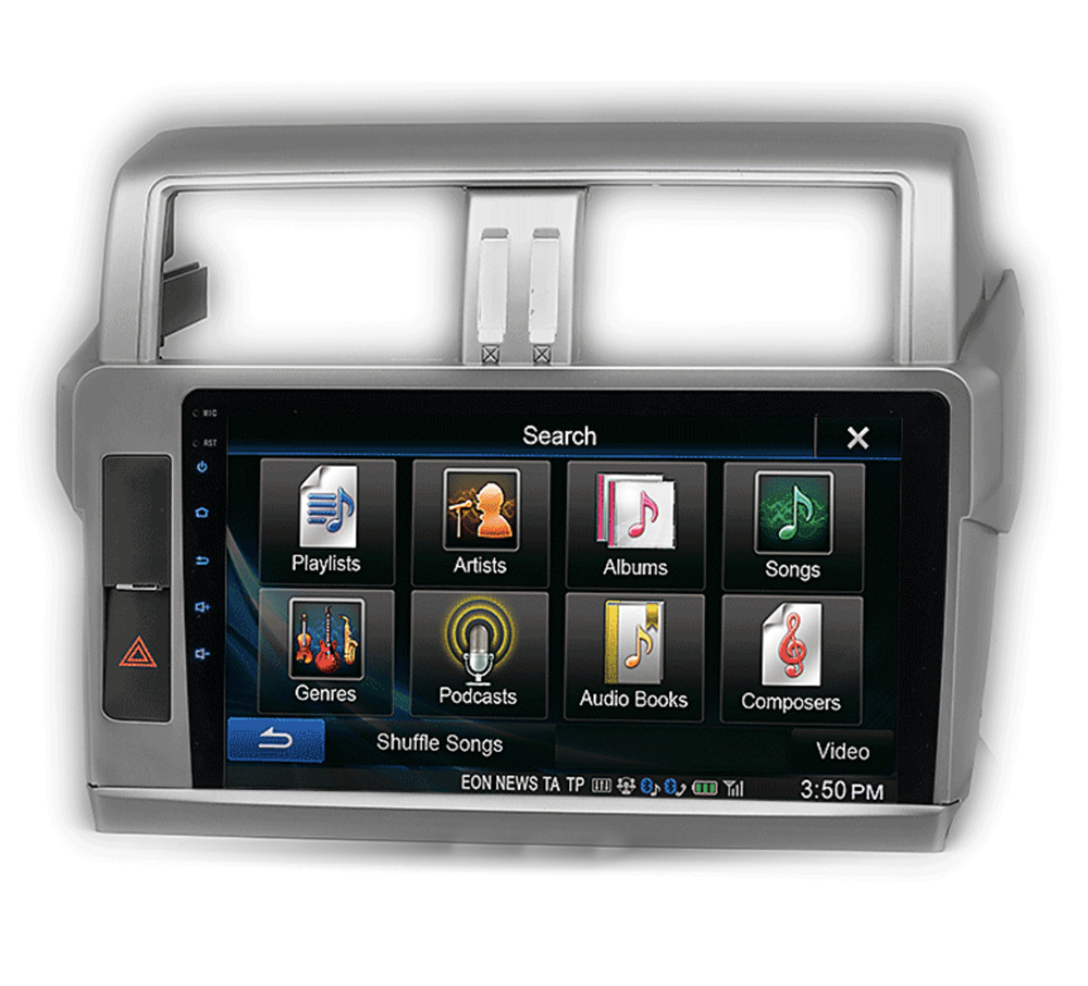 KIT 10.1 PULGADA TOYOTA LAND CRUISER PRADO (150) 2013-17