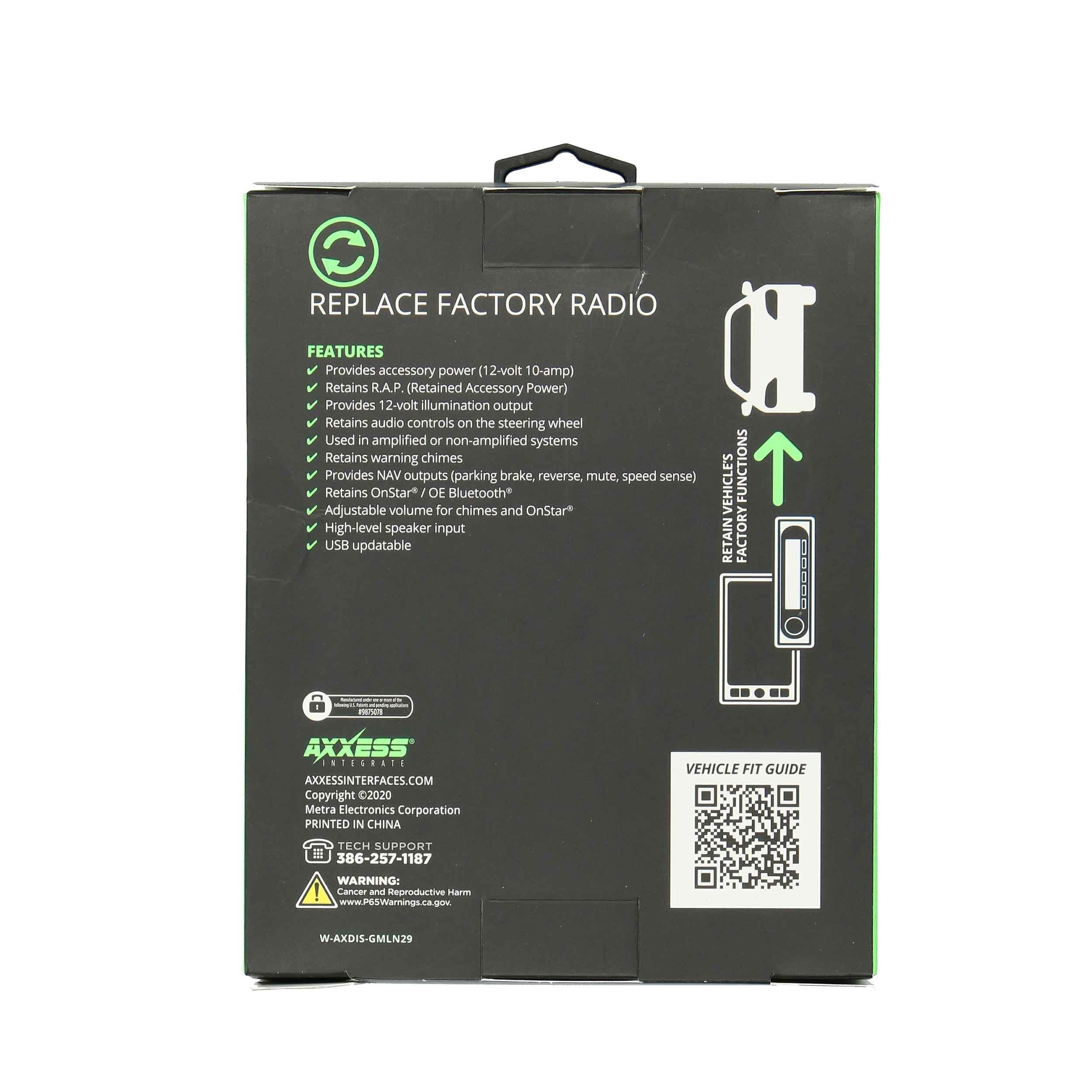 INTERFACE CHEVROLET 2006 UP (GM LAN29)