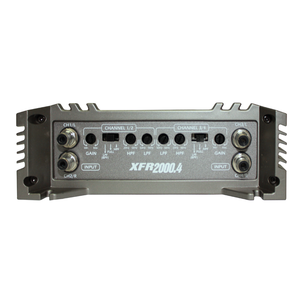 Amplificador Full Range Clase D 250W RMS x 4 @ 2 Ohms