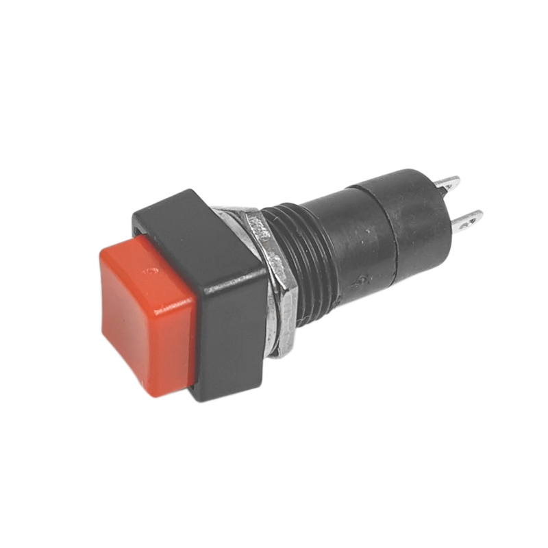 SWITCH CUADRADO ROJO TIPO PULS